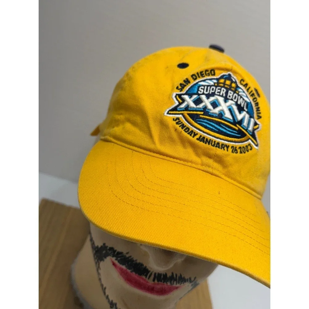 Super Bowl XXXVII Hat San Diego California Embroidered Cap‎ Adjustable